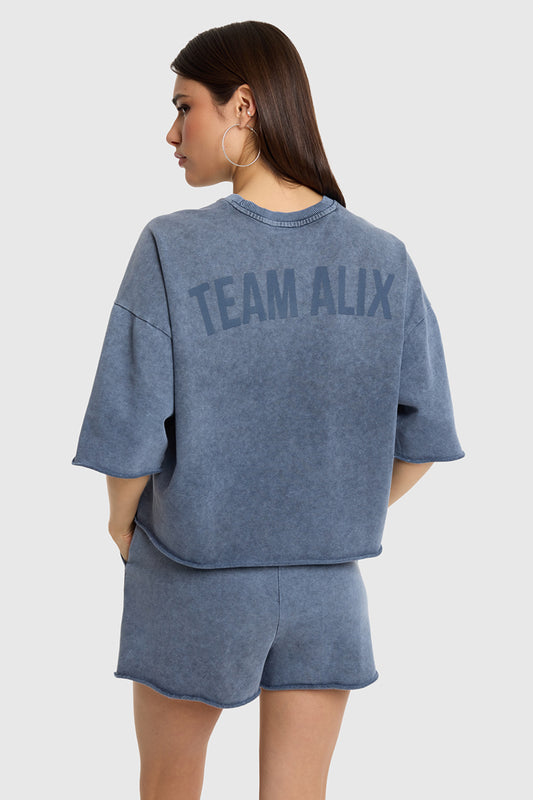 Cut Seam Sweat Shirt Alix The Label