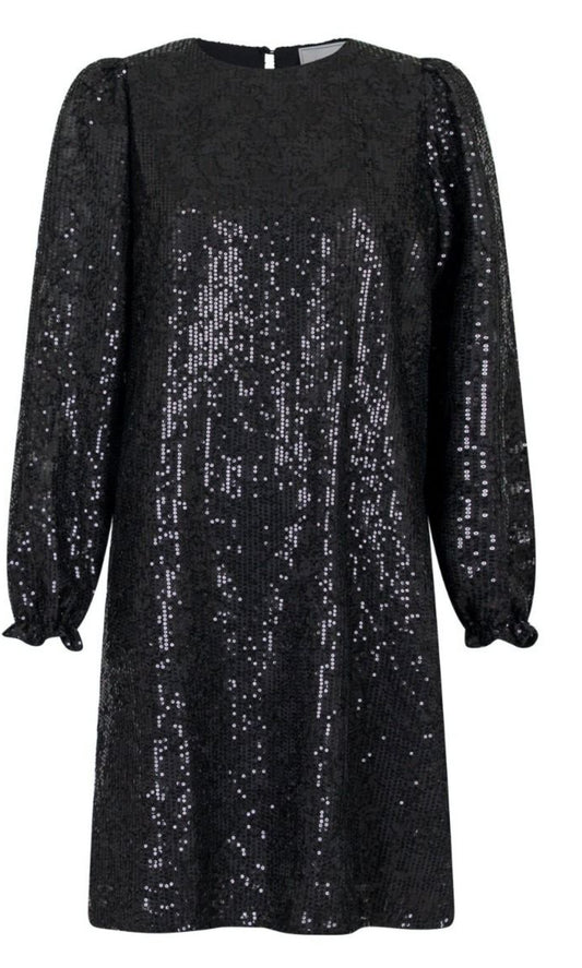 Neo noir party dress